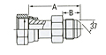 ORS-SAE 37o Flare